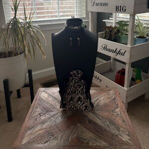 Brighton "American Hero" 7" to 7.5" Bracelet and Post-style Drop Earring Set